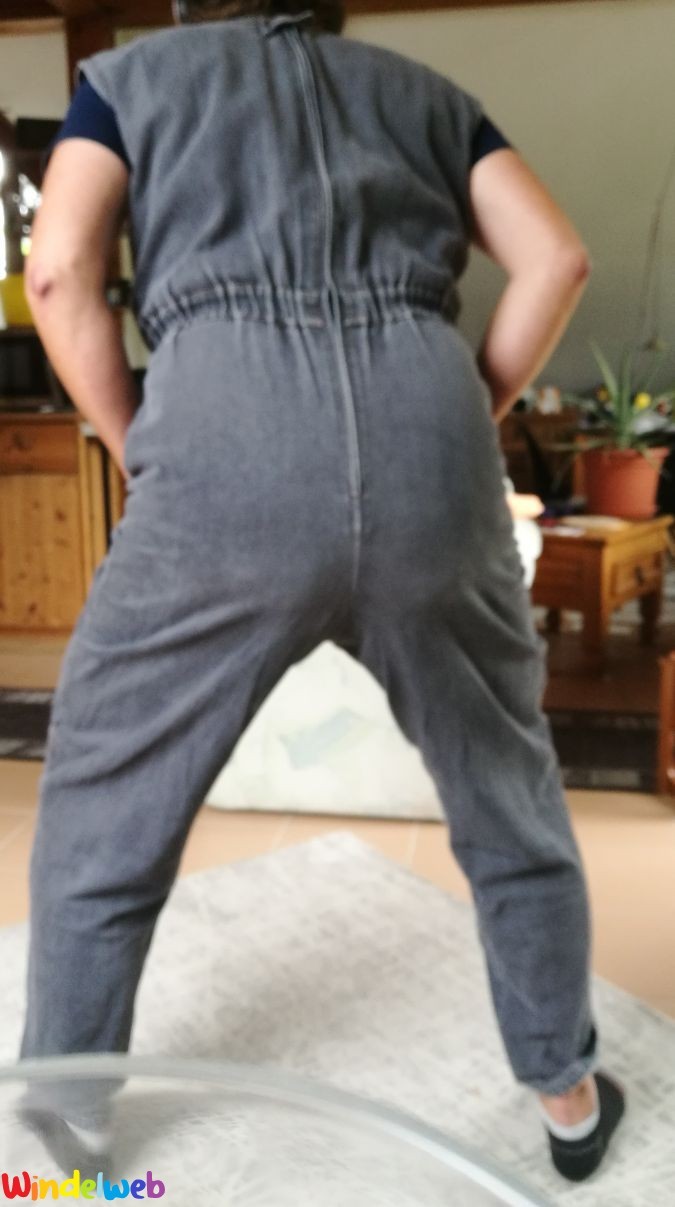 So stelle ich mich hin wenn ich Häufchen in die Hose mache